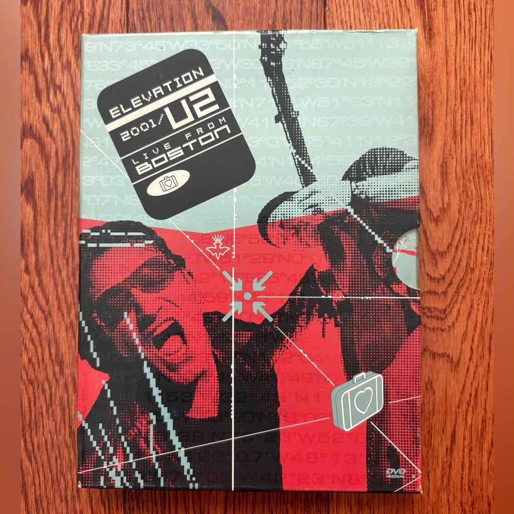 U2 Elevation 2001 Live from Boston DVD
